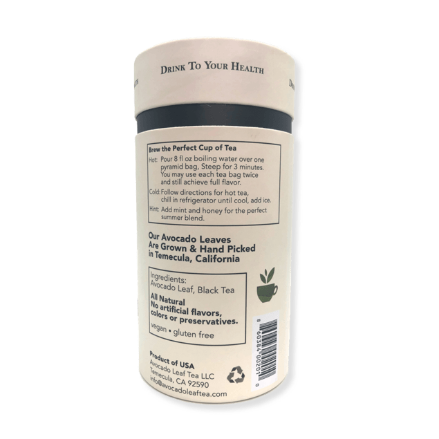 Avocado Leaf Tea Black Tea Blend by Avocado Tea Co.