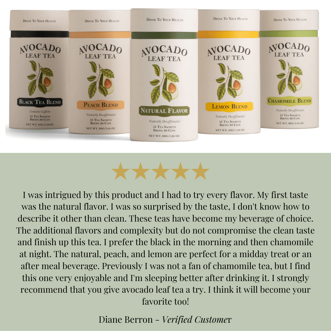 Avocado Tea Party With Five Blends by Avocado Tea Co.