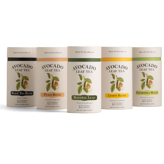 Avocado Tea Party With Five Blends by Avocado Tea Co.