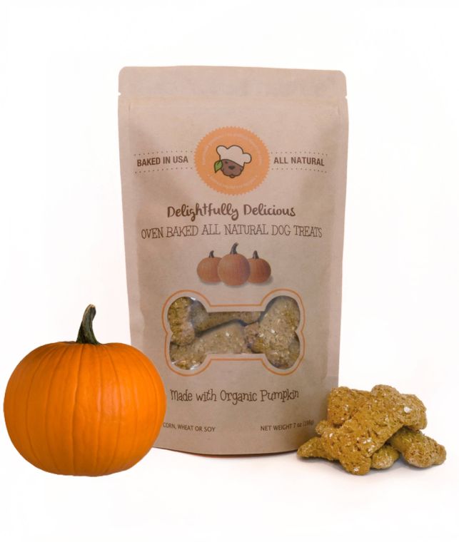 Oven Baked Organic Pumpkin Dog Treat
